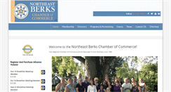 Desktop Screenshot of northeastberkschamber.com